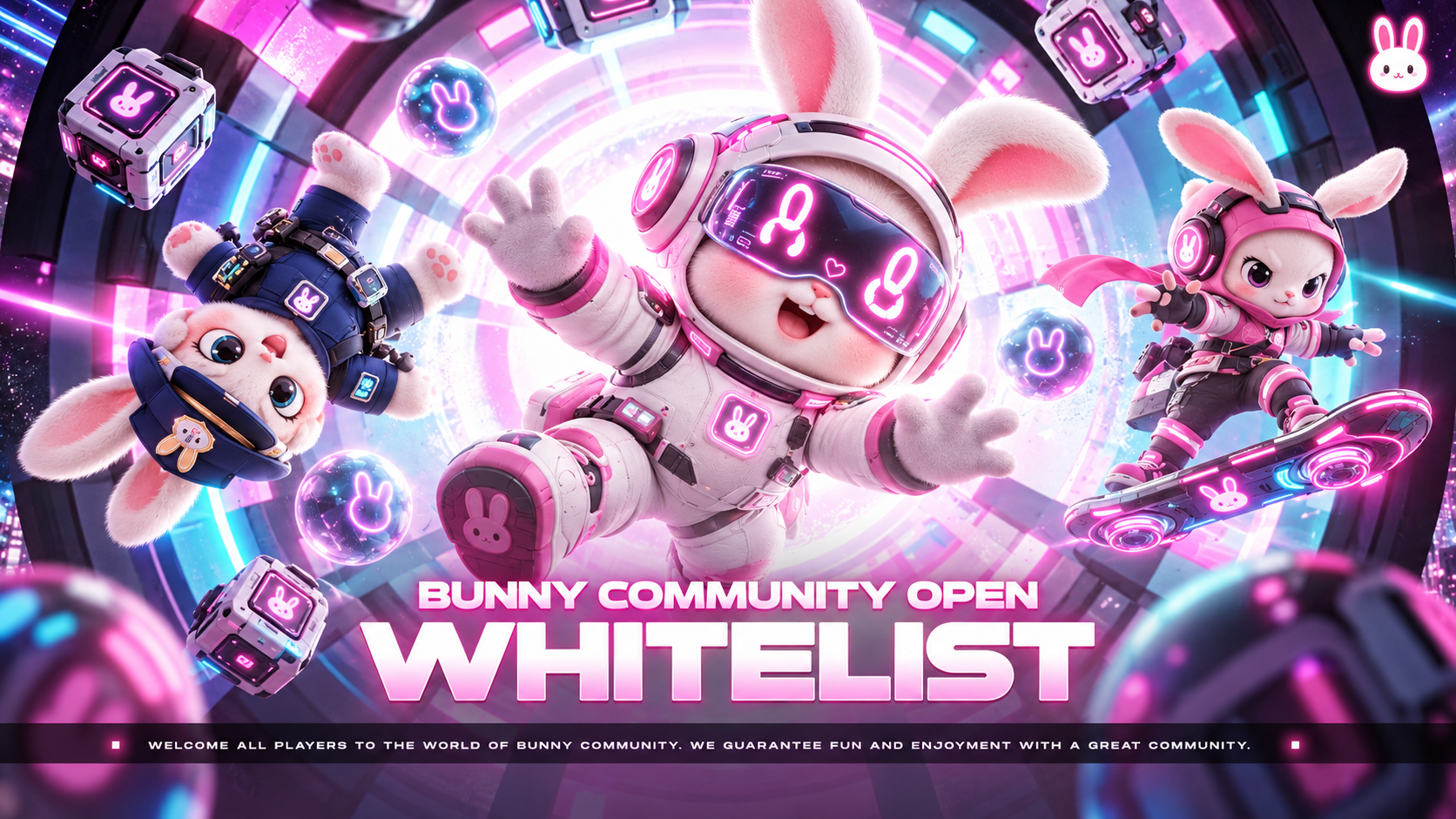 BUNNY COMMUNITY — Mở đăng ký Whitelist